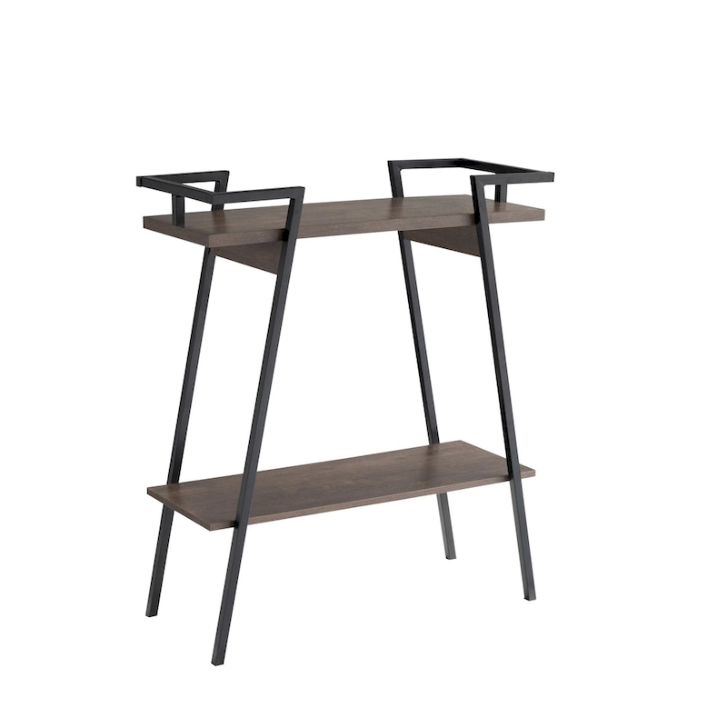 Russell Urban 31-inch Metal Two-tier Console Table