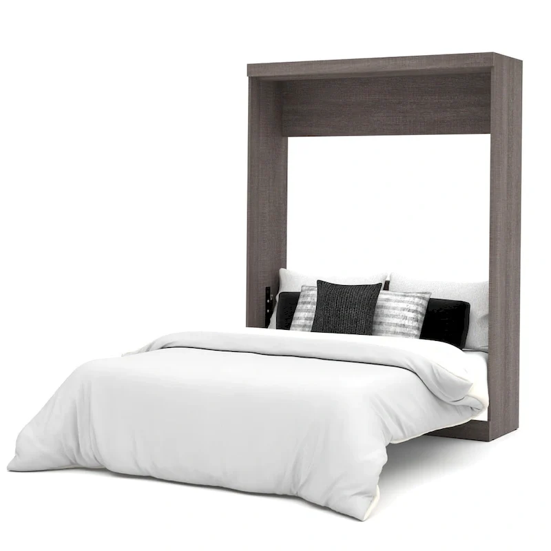 Nebula 65W Queen Murphy Bed, Space-Saving Wall Bed by Bestar