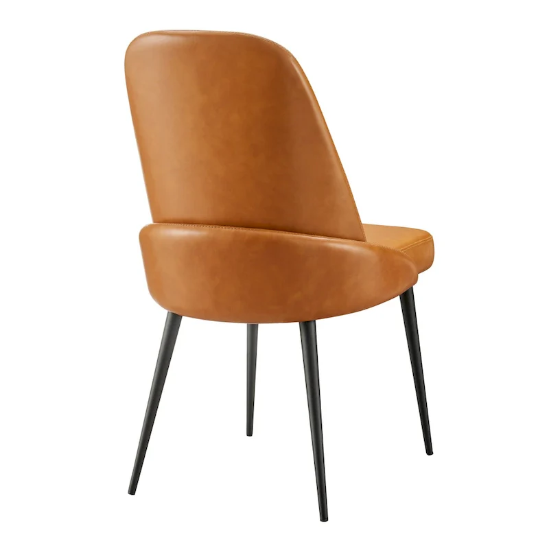 Elodie PU Dining Side Chair, (Set of 2)