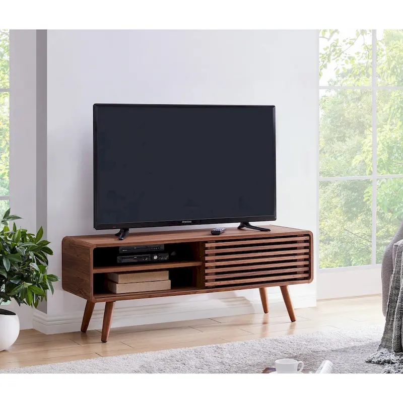 Wilson 46 KD Slat Low TV Stand