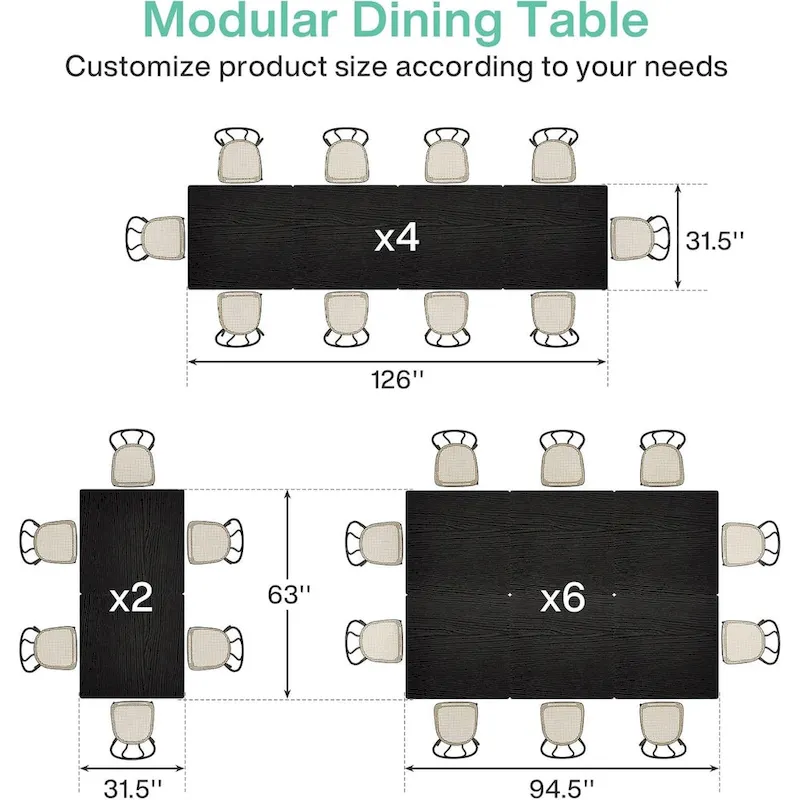 31.5 Inches Industrial Square Dinner Table with Metal Base