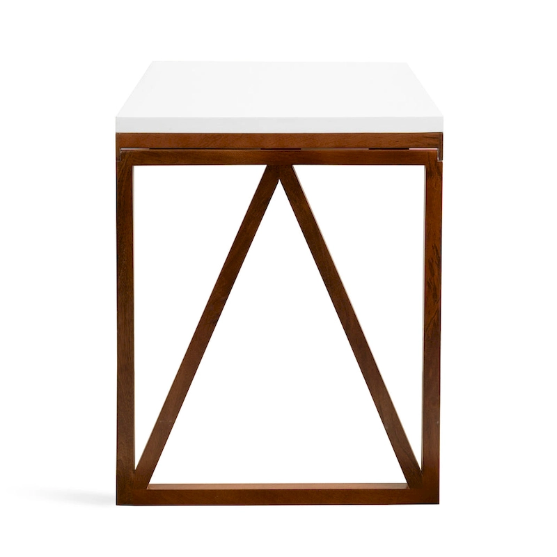 Kate and Laurel Kaya Wood Wall-Mounted Table - 24x33x31