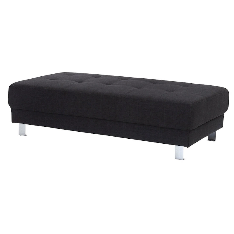 Riveredge Linen Upholstered Ottoman