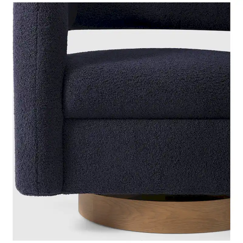 Bayville 29 Wide Sherpa Swivel Chair (Set of 2)