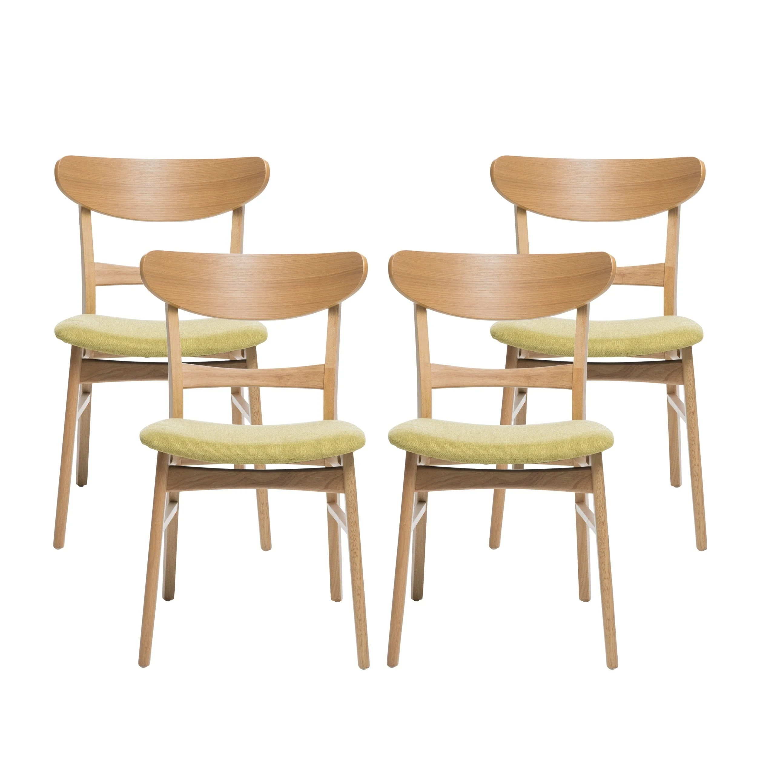 Idalia Mid-century Modern Dining Chairs (Set of 4) by Christopher Knight Home