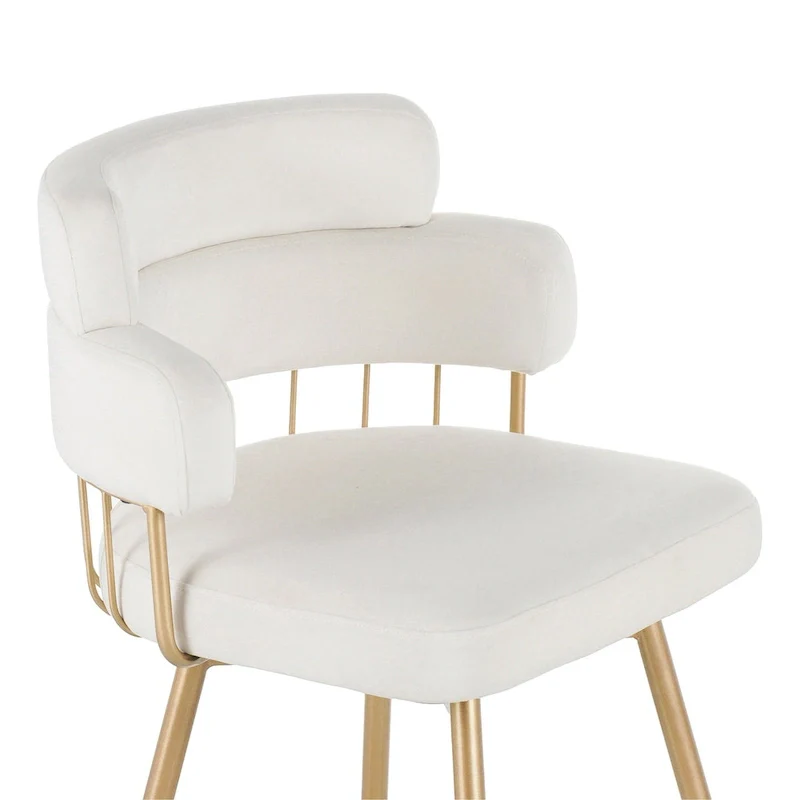 Christopher Knight Home Bremen 180Swivel 26 Velvet Counter Stools with Metal Legs (Set of 2)