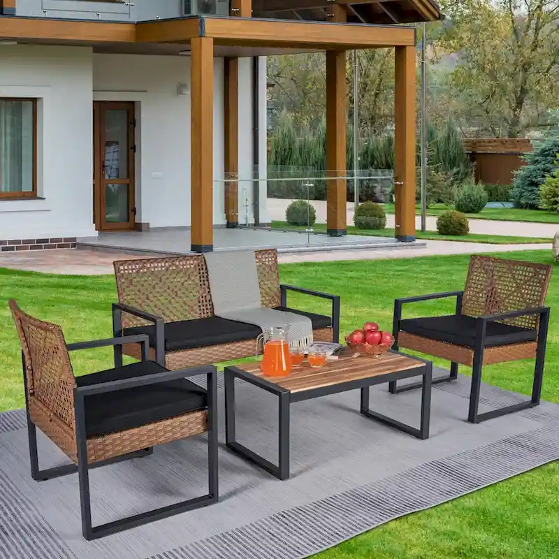 WW 4-Piece Patio Furniture Set