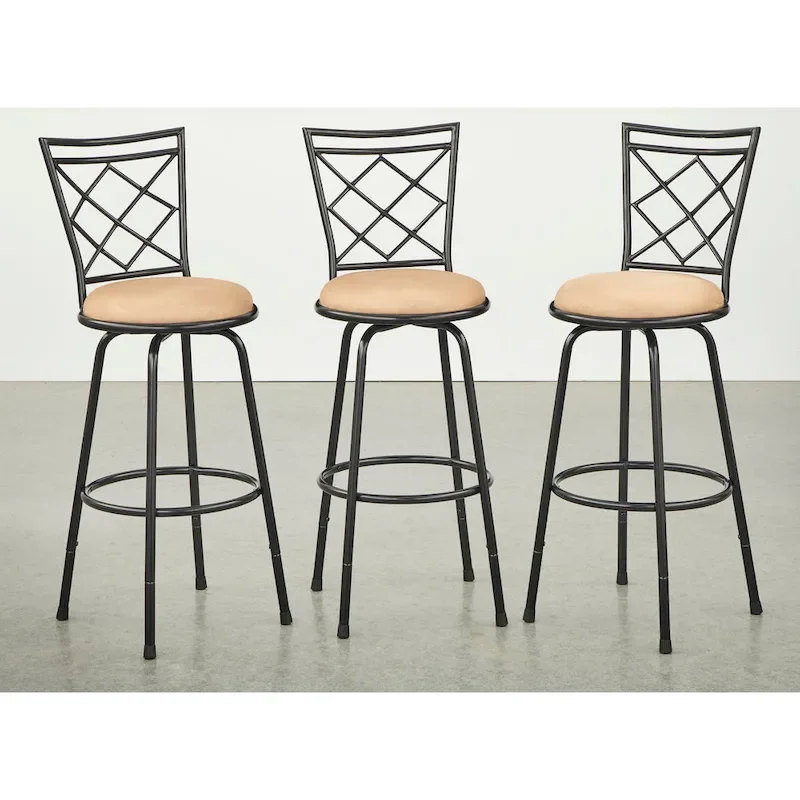 Adjustable Height Swivel Stools (Set of 3)