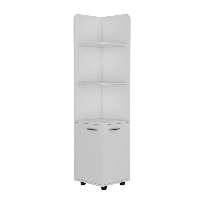 Freestanding cabinet  , One Drawer, White Finish,High quality and durable