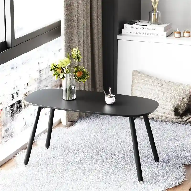 Folding Coffee Table Rustic Farmhouse Coffee Tables - 31.5D x 15.7W x 17.7H