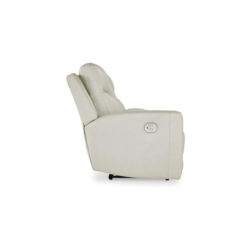 Signature Design by Ashley Mindanao Coconut Power Reclining Loveseat with Console - 79W x 42D x 43H