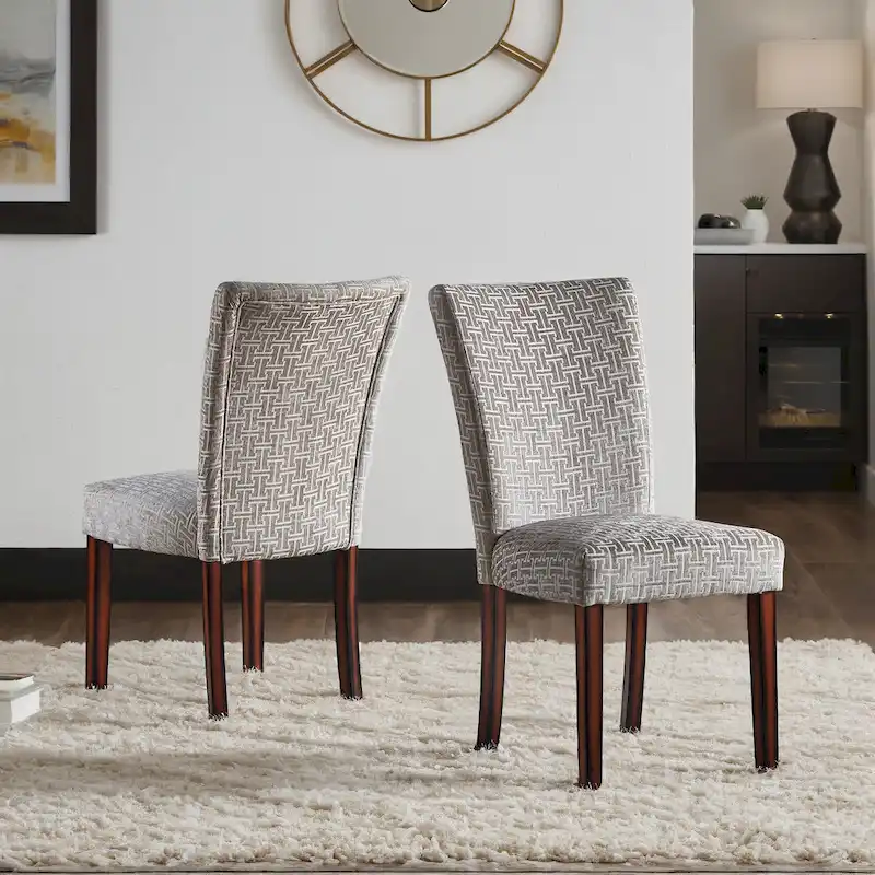 Print Dining Side Chairs (Set of 2)