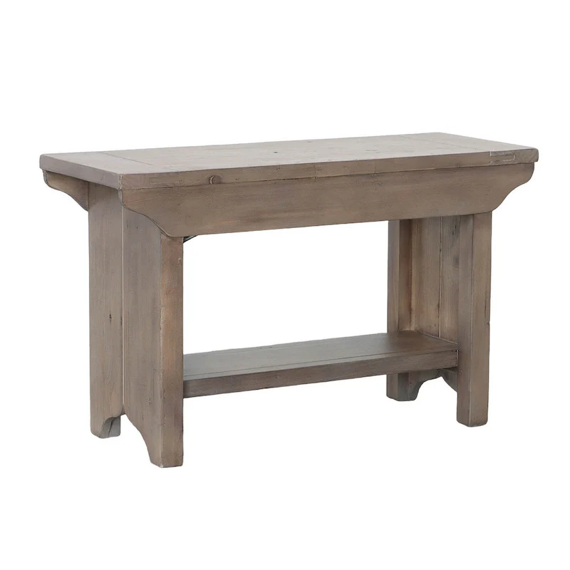31 Wide Small Bench, Light Brown