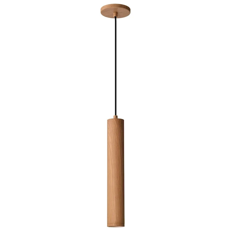 Century 12 Watt 16  LED Pendant Ash Wood Finish - Ash Wood