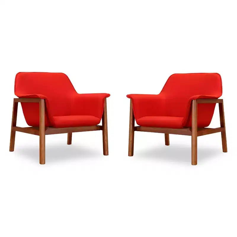 Linen Weave Accent Chairs
