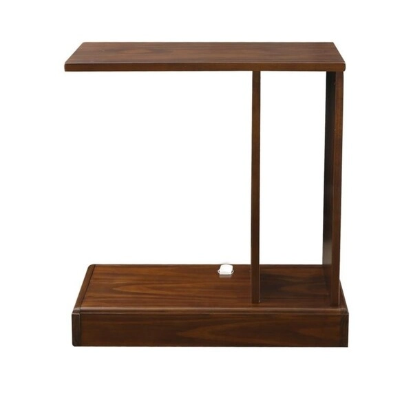 Monroe C-Table with Concealed Drawer, Concealment Furniture