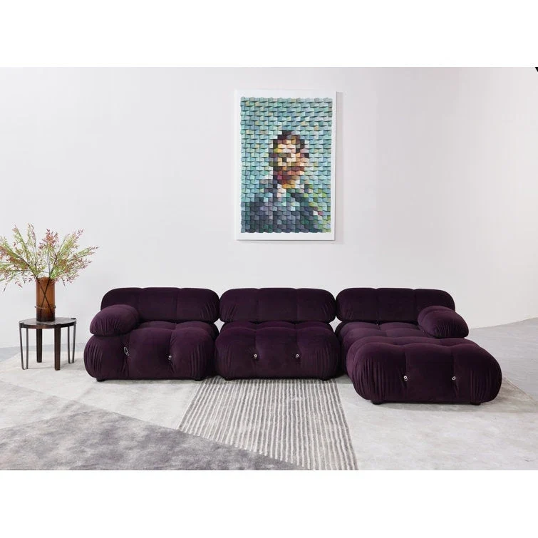 Daimion 4 Pieces Upholstered Sectional