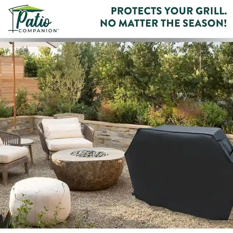 Patio Companion Premium BBQ Grill Cover 58 Inch - 58 Inch