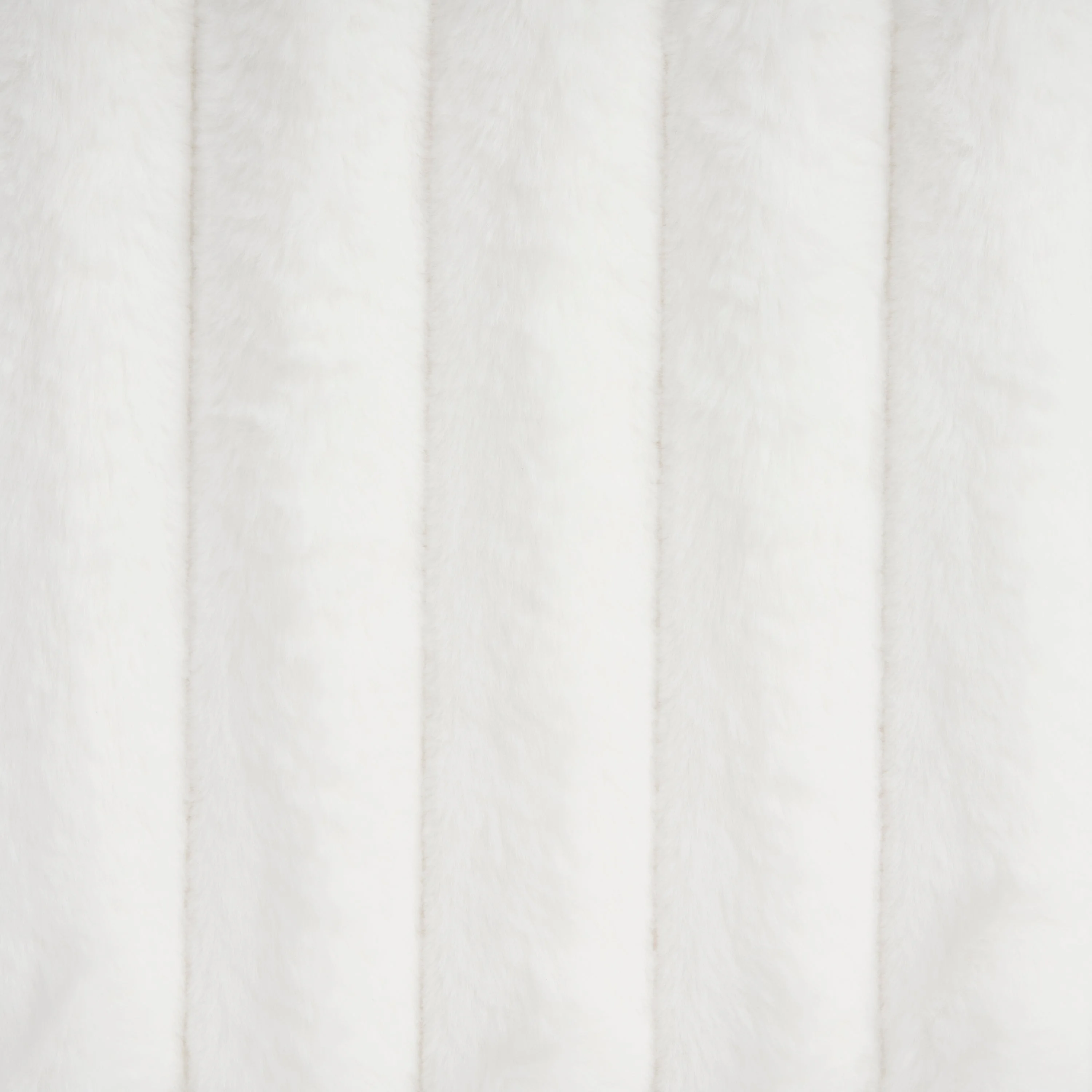 Walker Edison | Wavy White Boucle Upholstered Queen Bedframe