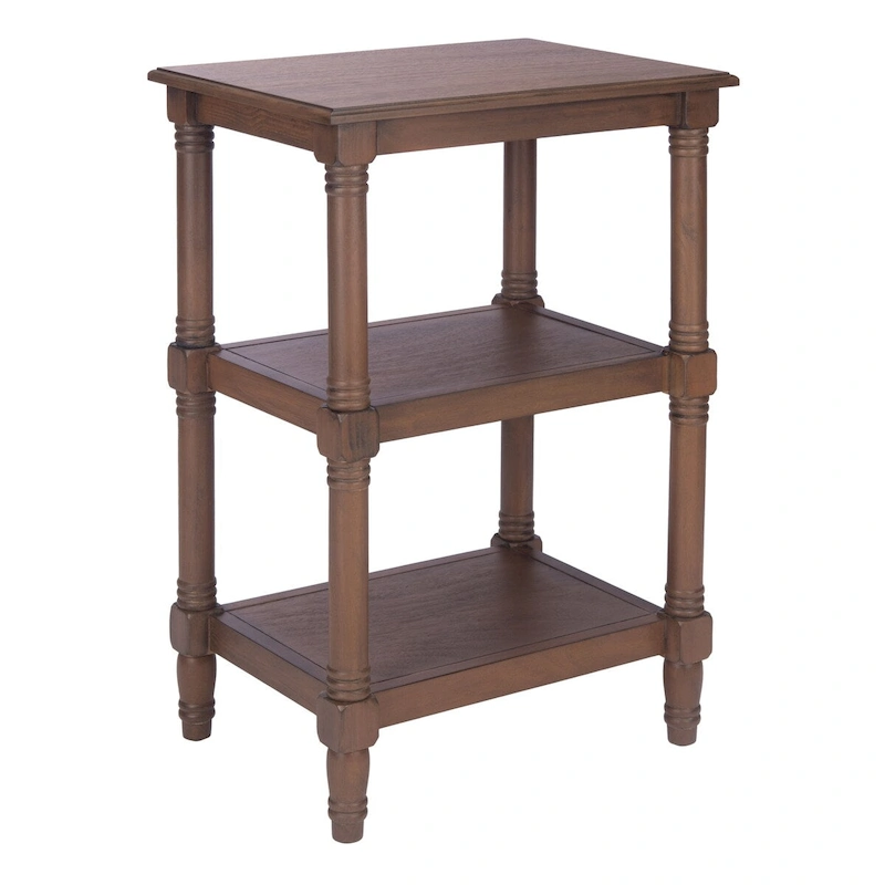 SAFAVIEH Elmira 3-Shelf Accent Table - 19.8 W x 15 L x 30 H - 20Wx15Dx30H