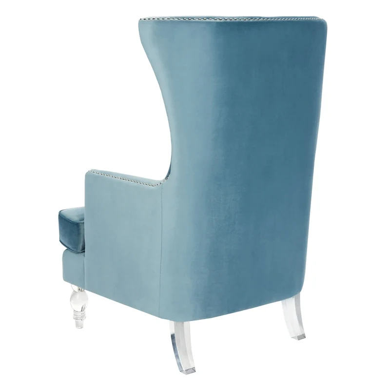 SAFAVIEH Couture Cath Modern Wingback Chair - 29Wx32Dx45H