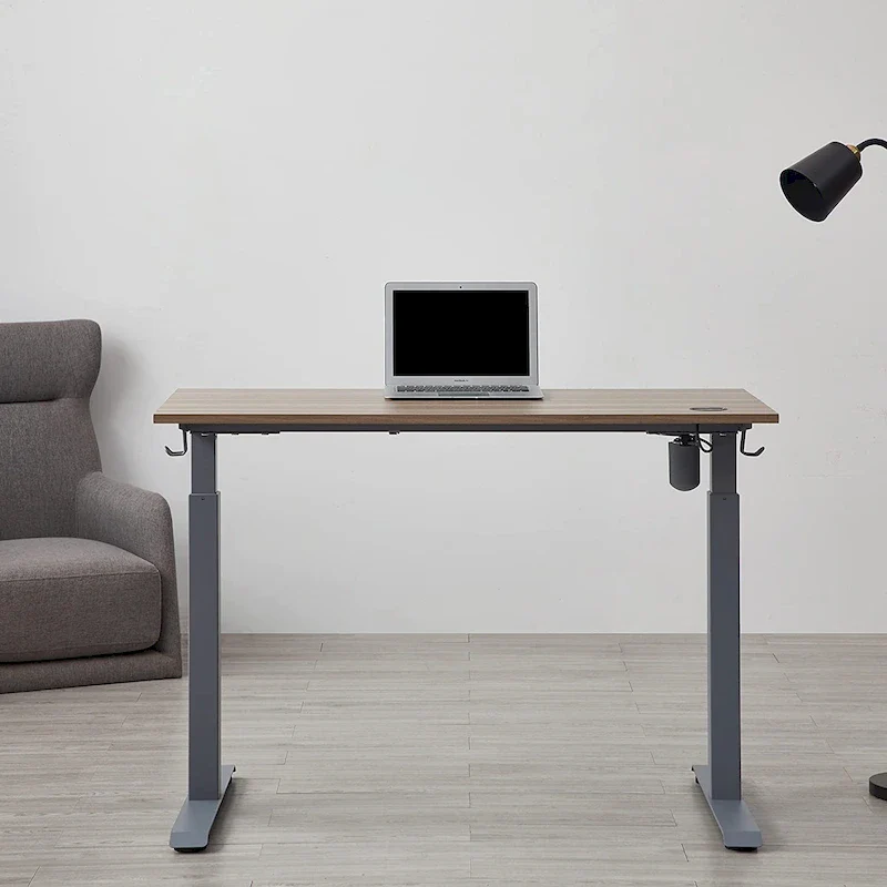 KOWO Electric Standing Desk 48 Height Adjustable Sit Stand Workstation w/Memory Preset, Home Office Desk