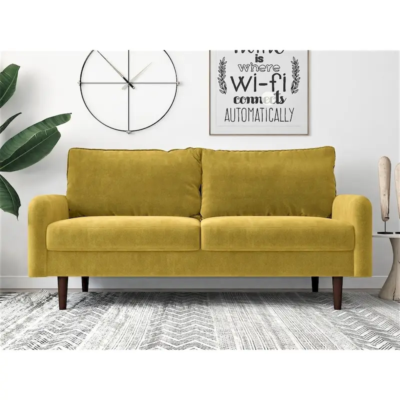 Vivo Velvet Eruopean Style 2-Seat Sofa