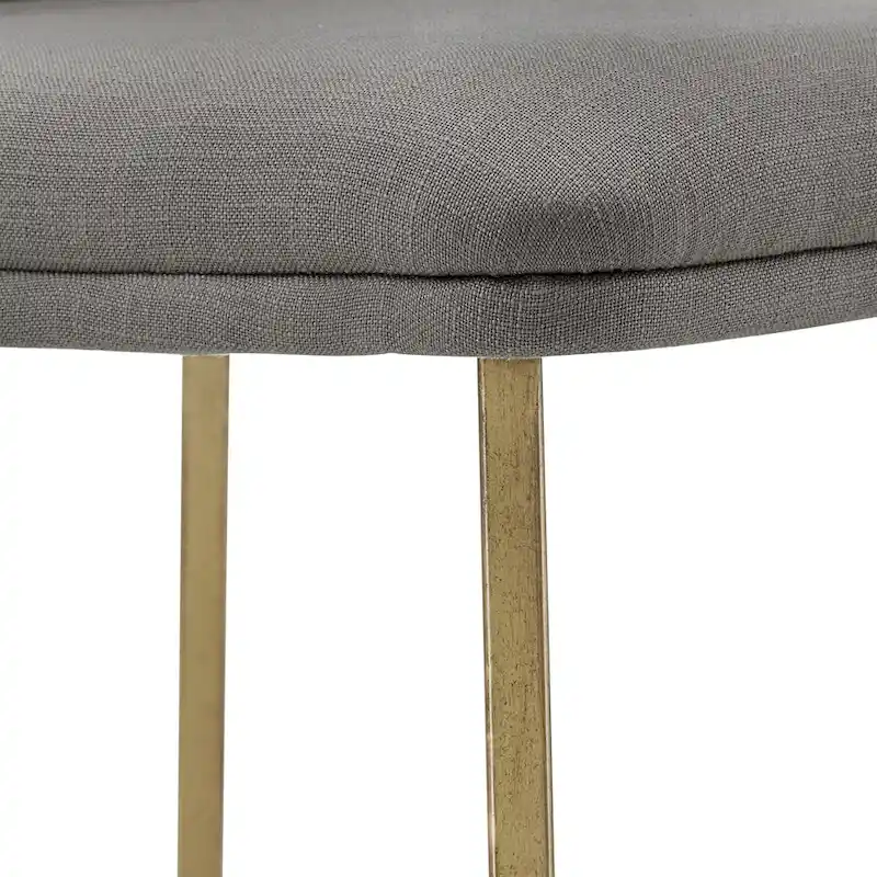 Gold Metal Dining Chair (Set of 2)