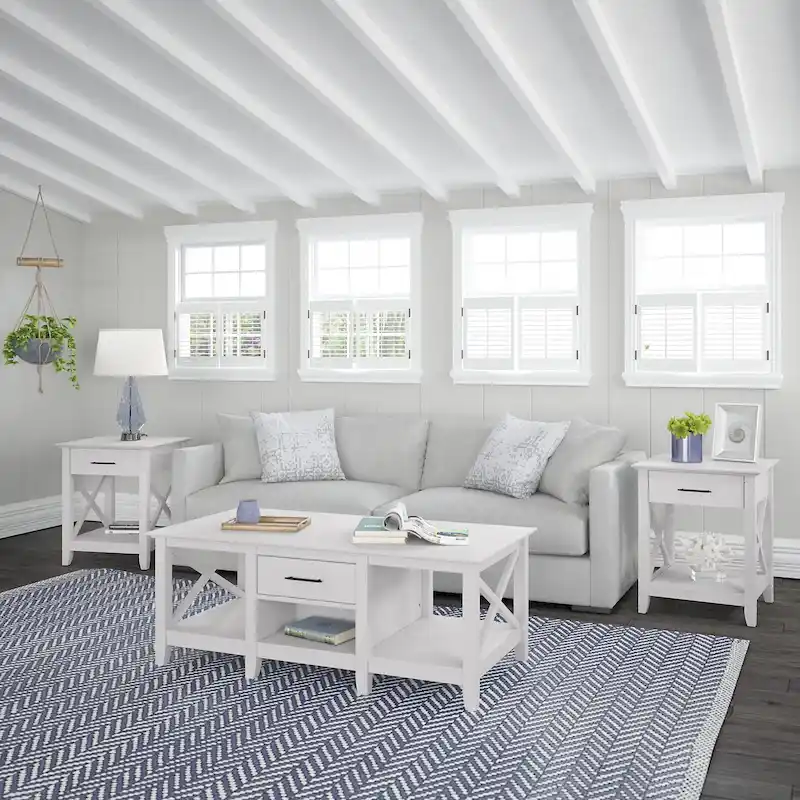 Coffee Table with Set of 2 End Tables