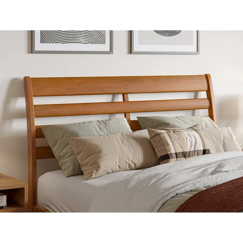 Savannah Solid Wood Headboard with Attachable Charger
