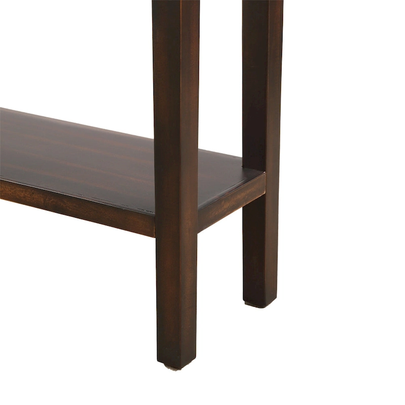 Merax Rustic 4-drawers Long Entryway Console Table