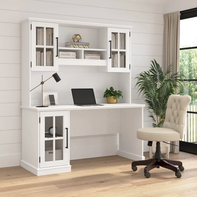 Westbrook 60W Computer Desk with Hutch by Bush Furniture