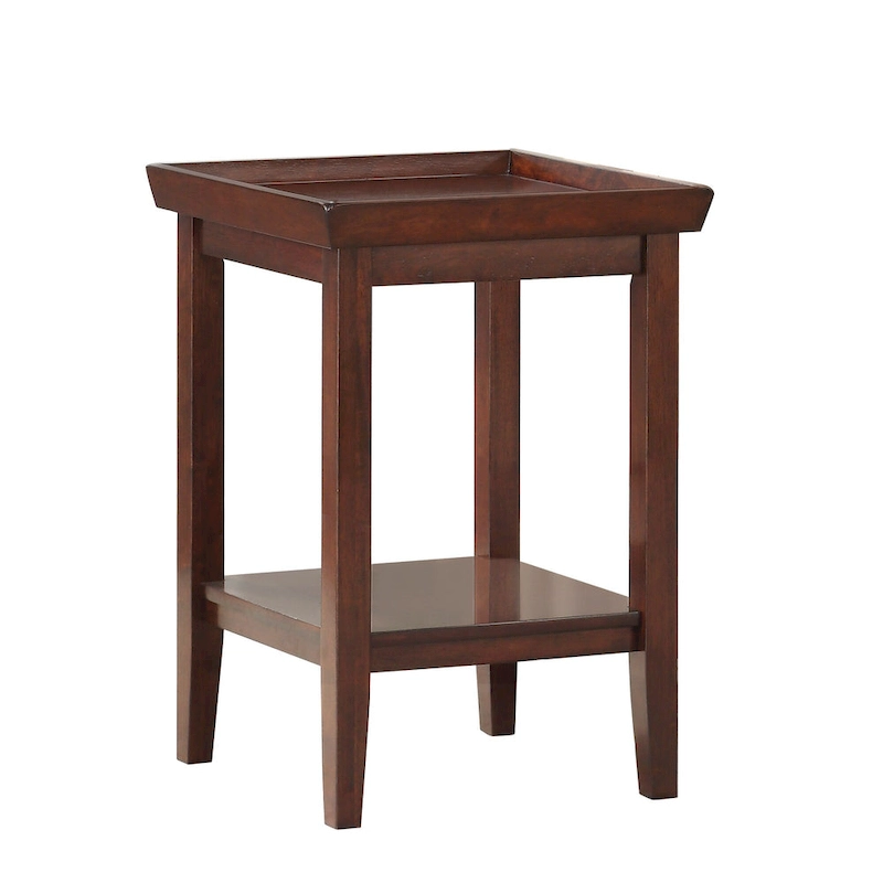 Convenience Concepts Ledgewood End Table with Shelf
