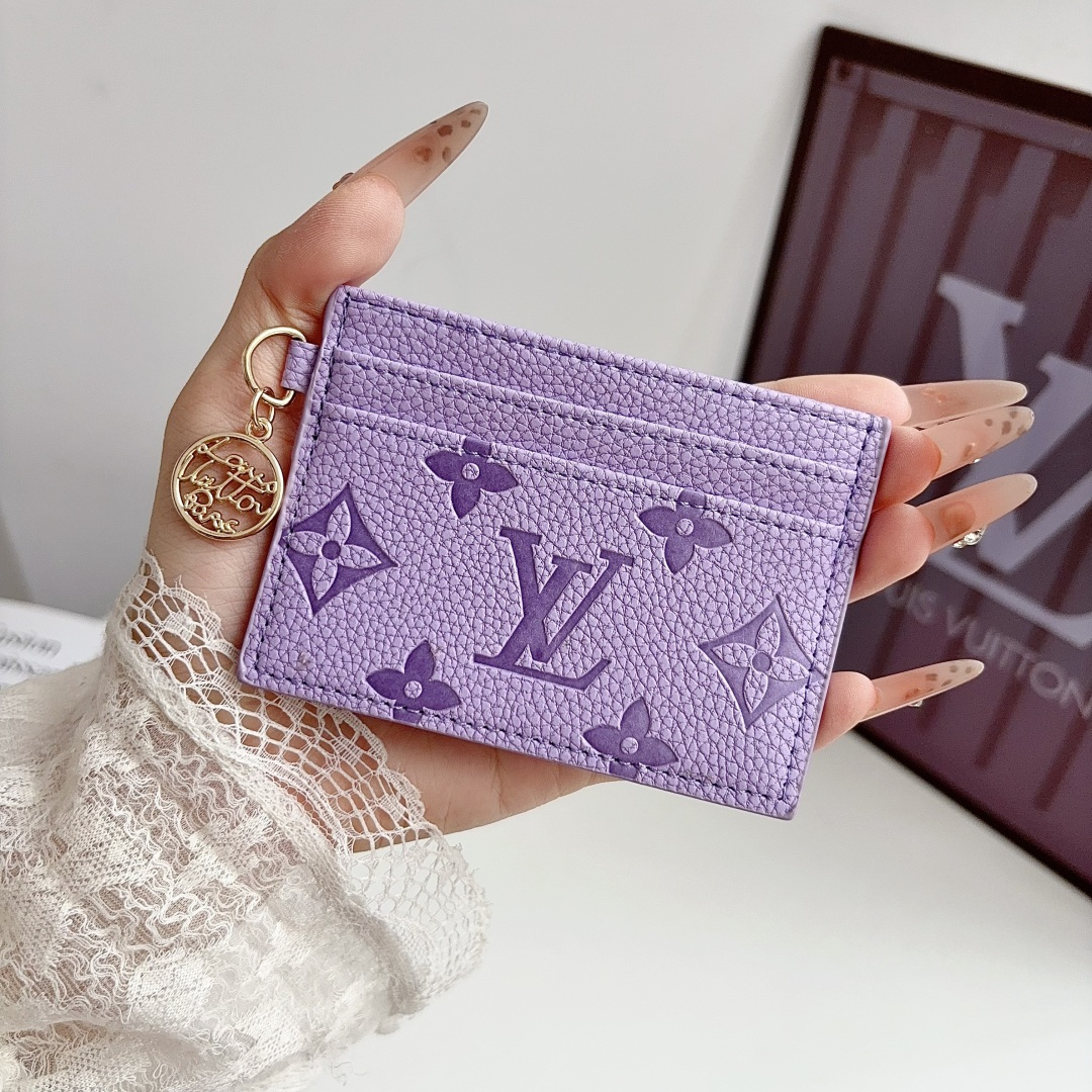 LL Embossed Medallion 08 Card Holder - Vania Cases