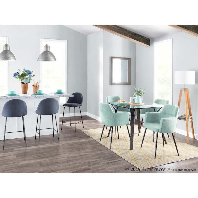 Modern-Style Dining Chairs & Accent Chairs (Set of 2)