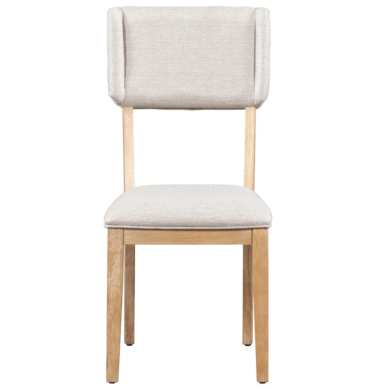 5-Piece Wooden Dining Table Set with 59  Rectangular Table & 4 Chairs