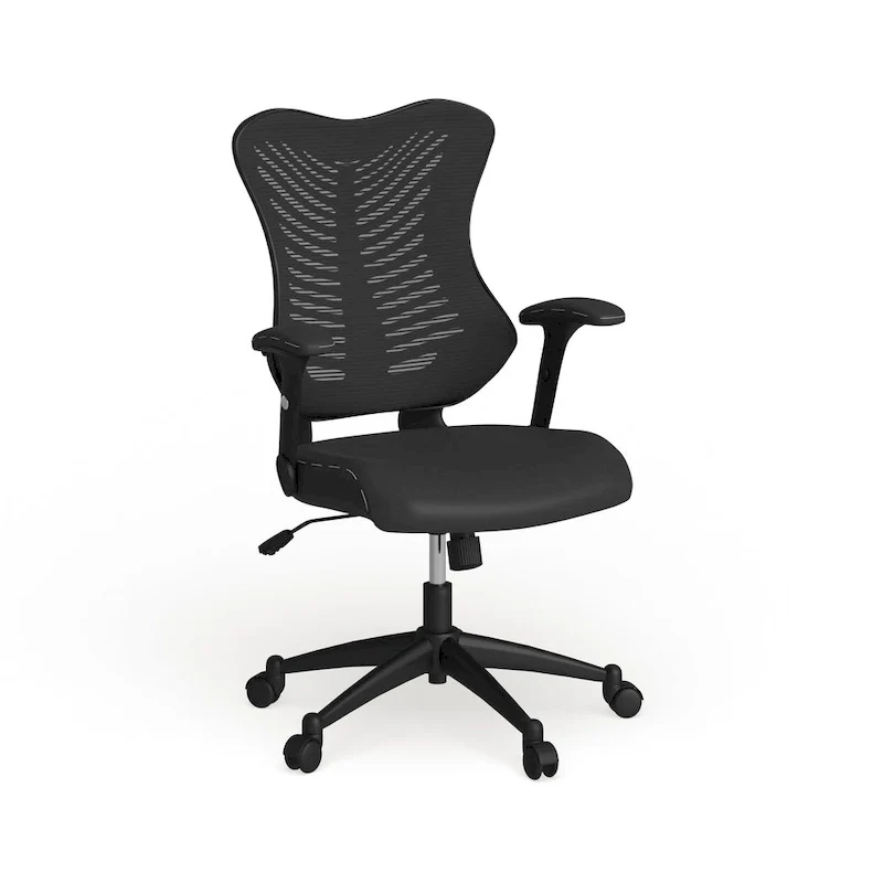 High Back Designer Executive Swivel Ergonomic Office Chair with Adjustable Arms