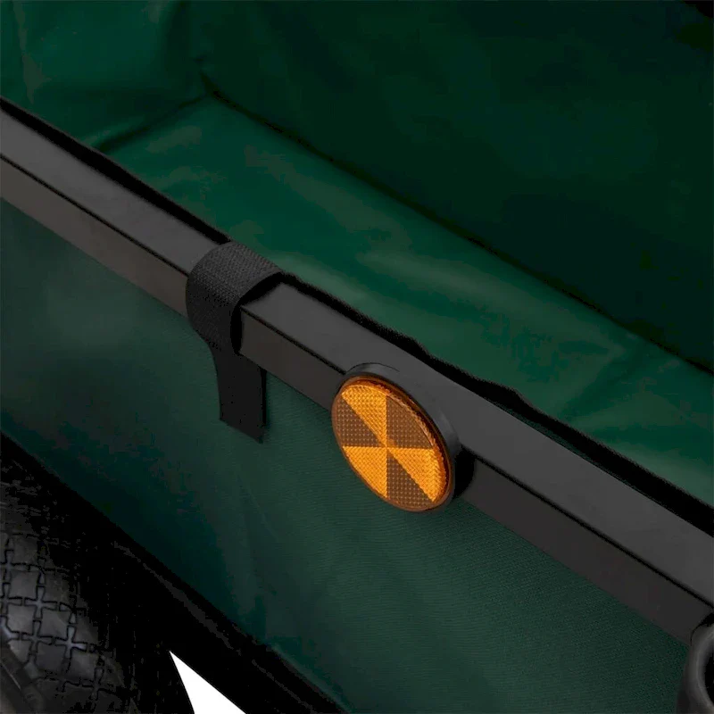 Fishing Trolley Black Steel - 34.3 x 14.6 x 32.3