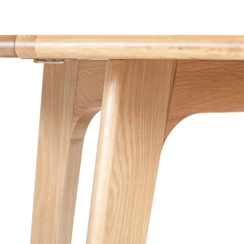 SAFAVIEH Couture Annliese Natural Gateleg Dining Table - 37 W x 30 D x 28 H - 37Wx30Dx28H