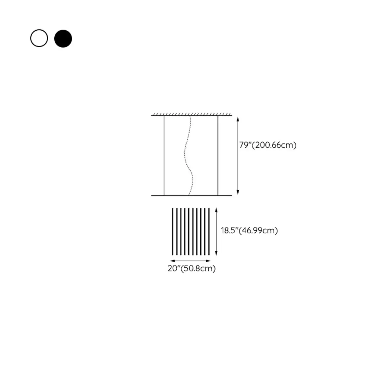 Stylish Linear Acrylic Island Pendant Light in Remote Control