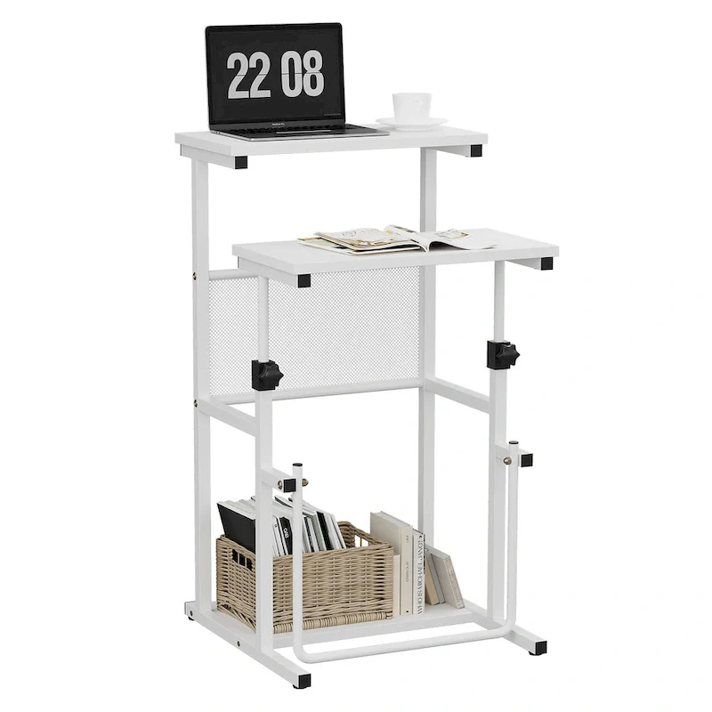 Standing Desk, Adjustable Height Laptop Table