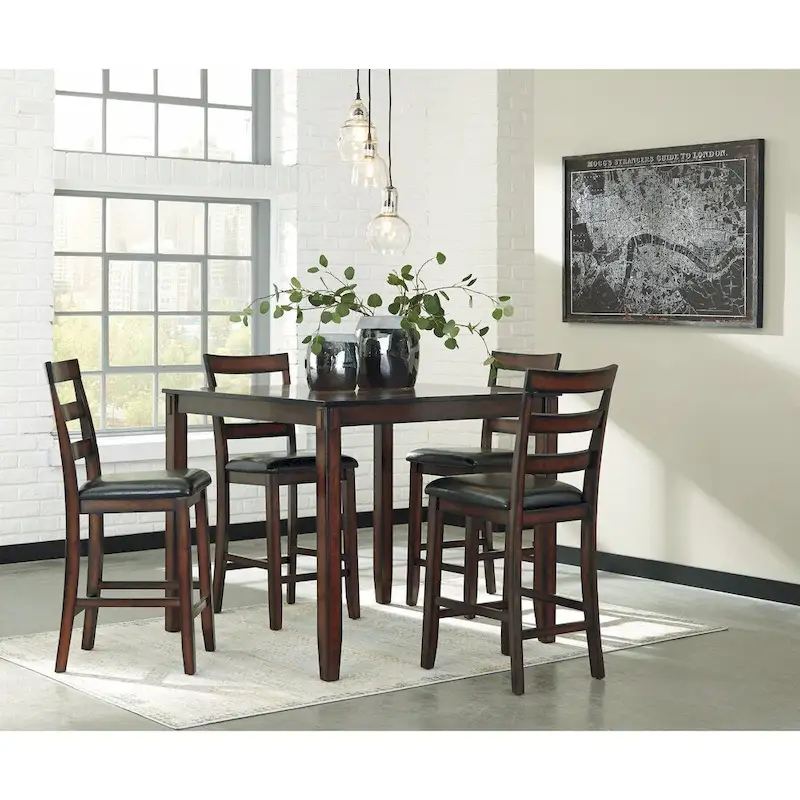 Signature Design by Ashley Coviar 5-piece Counter-height Dining Set
