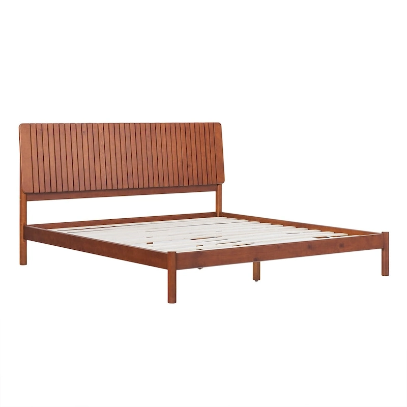Middlebrook Designs Slatted Headboard Modern King Bed