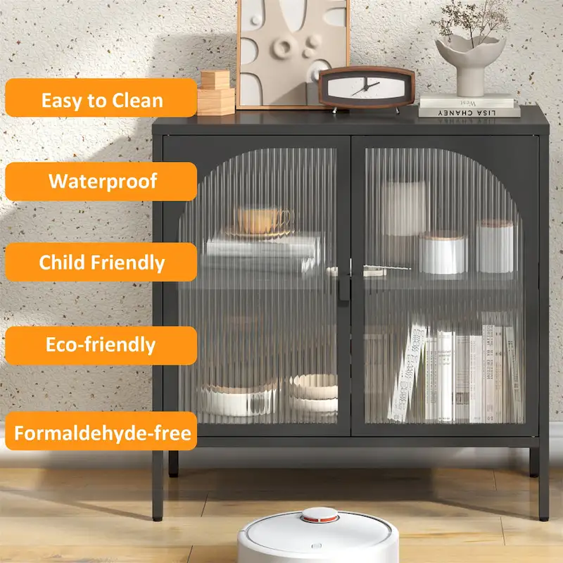 Metal Sideboard Cabinet