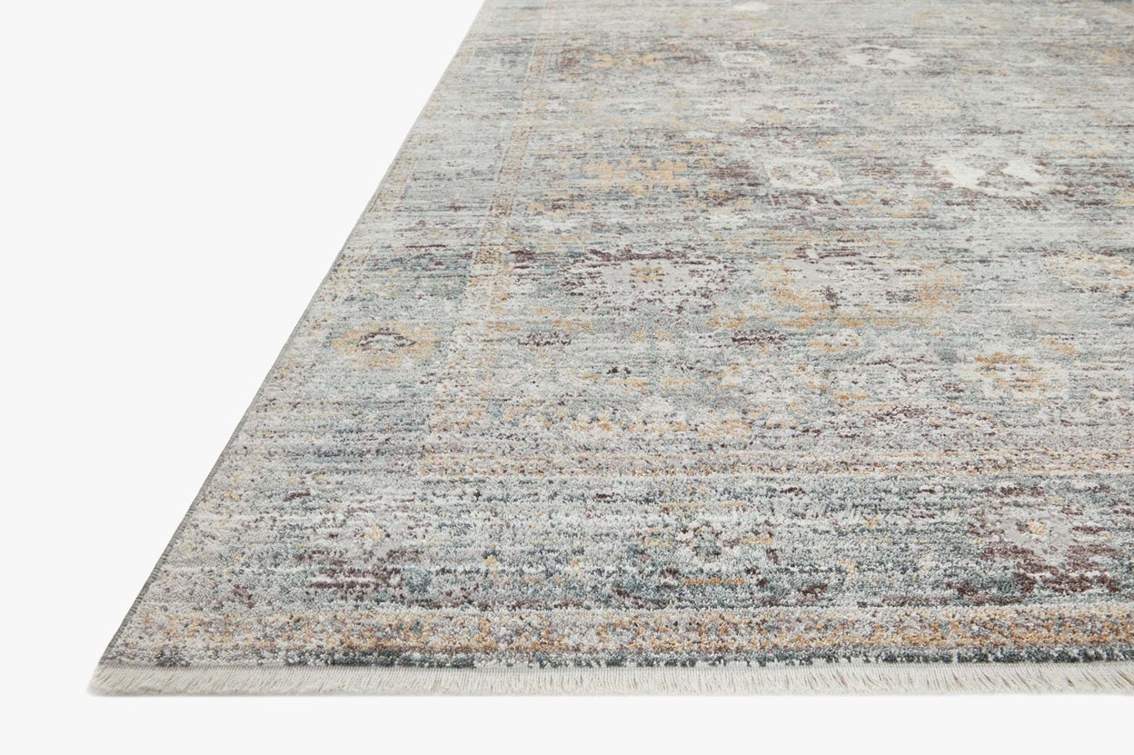 Bonney Teal Gold Rug