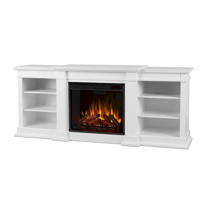 Fresno 72 Media Electric Fireplace by Real Flame