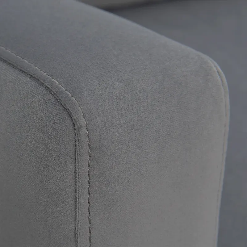 Ally Polyester Mid-Century Arm Chair