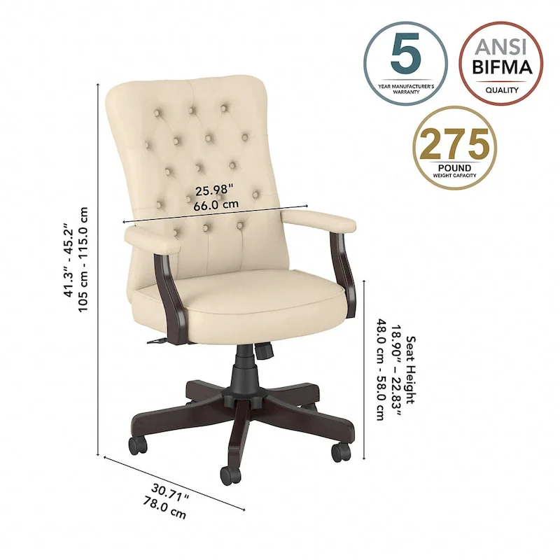 Arden Lane High Back Office Chair with Arms by Bush Business Furniture