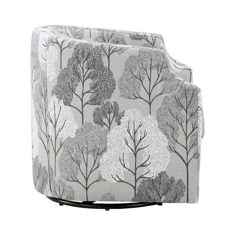 Swivel Glider Barrel Chair