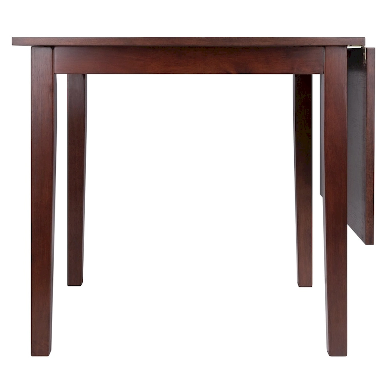 Copper Grove Petronella Walnut Brown Dining Table with Dropleaf Extension - N/A